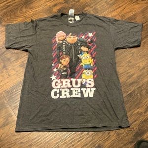 5/$20 Port & Company Tee shirt Despicable Me size L